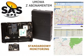Monitoring pojazdów - Flota Standard, Umowa - abonament - SAS GPS Sp. z o.o. Wrocław