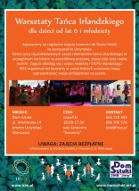Warsztaty tańca irlandzkiego dla dzieci - Reelandia Warszawa