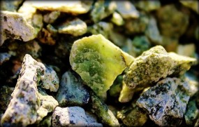 grys zielony serpentynitowy - Dominik Podgórski Neokamien Strachocin