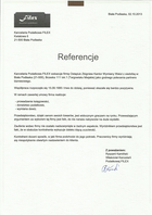 Referencja od firmy Kancelaria Podatkowa FILEX