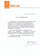Referencja od firmy Power-Fit Spółka Jawna