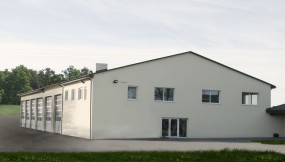 Projekt Hali Konstrukcja Stalowa lub Murowana - Architekt Michał Tiszer Tisz design Biuro Projektowe Śrem