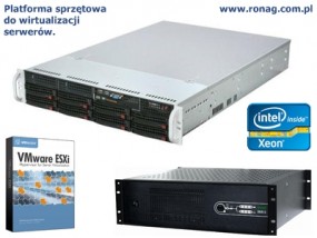 Sprzęt do bezpiecznej wirtualizacji serwerów / sytemów operacyjnych - RONAG Warszawa