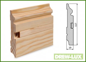 Listwa przypodłogowa SOSNOWA 117x19M -  DREW-LUX  Tomasz Włodkowski Pruszcz Gdański