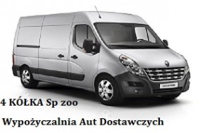 Wynajem aut dostawczych - 4Kółka Wypożyczalnia Samochodów Dostawczych Warszawa