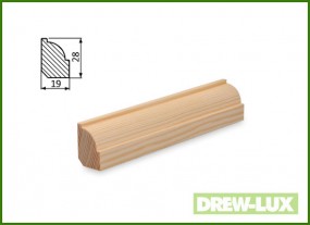 Listwa przypodłogowa SOSNOWA 28x19 -  DREW-LUX  Tomasz Włodkowski Pruszcz Gdański