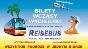 Podróże autokarowe, lotnicze, wypoczynek - Reisebus Czas Podróży Częstochowa