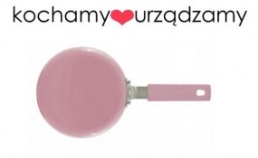 Różowa patelnia ceramiczna - Kochamy urządzamy Wrocław