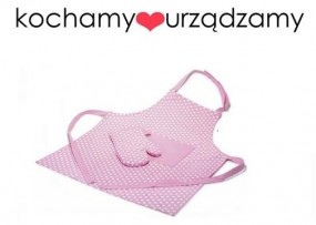 Fartuszek kuchenny z rękawicą - Kochamy urządzamy Wrocław