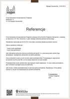 Referencja od firmy Firma Budowlano-Konserwatorska Podgórski