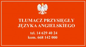 Tłumaczenie przysięgłe z języka angielskiego - Biuro Tłumaczeń Lexpertise Tarnów