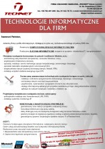 Usługi informatyczne dla firm - Firma Handlowo-Usługowa  Technet  Szczecin