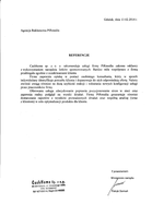 Referencja od firmy Cashhome Sp. z o.o.