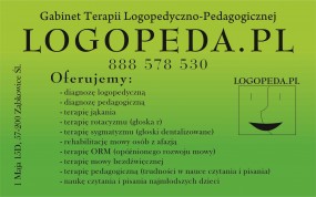 diagnoza i terapia logopedyczna - Gabinet Terapii LOGOPEDA.PL Ząbkowice Śląskie