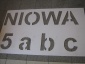Sosnowiec szablony z nazwą ulic, wspólnot, oznakowanie klatek - Azet s.c. J. Żmuda, W. Rapeła-Stachura