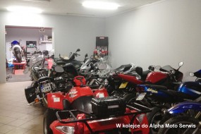 Naprawa motocykli - Alpha Moto Salon i Serwis Motocyklowy Mściwojów