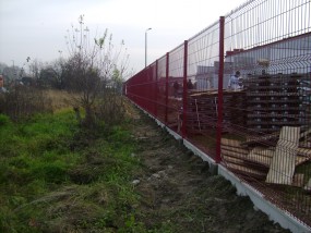 Panele ogrodzeniowe ocynkowane, Słupki PRODUCENT - Producent Siatki Ogrodzeniowej SIATMEX Płock