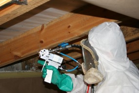 izolacja natryskowa poddasza - Przedsiębiorstwo Budowlane  Dar-Bud  Dariusz Różycki Koszalin