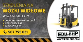 szkolenie wózki widłowe - EDU-BHP Piotr Grzebieniak Słupsk