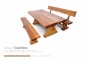 stołki i stoliki wykonane z litego dębu Hajnówka - PHU TOMEX