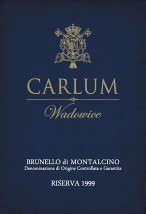 Brunello di Montalcino Riserva - Wino Carlum Wadowice
