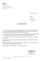 Referencja od firmy RM FILIPOWICZ