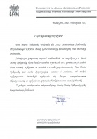 Referencja od firmy UAM w Poznaniu