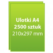Ulotki A4 2500 sztuk - Dc Studio Oświęcim
