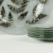 naczynia szklane - seria LIŚCIE - GLASSERIA - szkło dla gastronomii Kopki