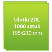 Ulotki 2DL 1000 sztuk - Dc Studio Oświęcim