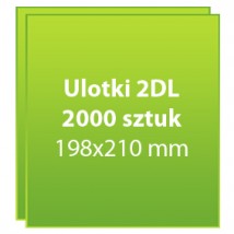 Ulotki 2DL 2000 sztuk - Dc Studio Oświęcim