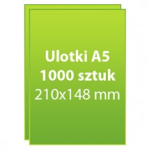 Ulotki A5 1000 sztuk - Dc Studio Oświęcim