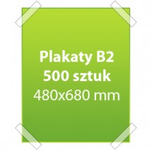 Plakaty B2 500 sztuk - Dc Studio Oświęcim