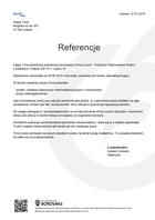 Referencja od firmy Happy Time 