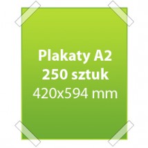 Plakaty A2 250 sztuk - Dc Studio Oświęcim