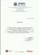 Referencja od firmy IL-TEX