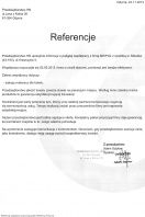 Referencja od firmy Przedsiębiorstwo HN