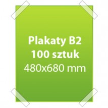 Plakaty B2 100 sztuk - Dc Studio Oświęcim