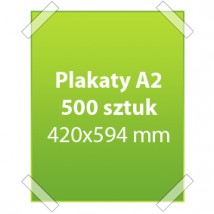 Plakaty A2 500 sztuk - Dc Studio Oświęcim