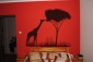 Naklejki ścienne jednokolorowe Naklejka na ścianę Drzewo sawanny z żyrafą - Bielice Wikam Reklama i Dekoracje Albert Wiśniewski