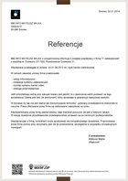 Referencja od firmy MM INFO MATEUSZ MAJKA