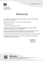 Referencja od firmy P.U.H. AVIKOM