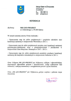 Referencja od firmy Gmina Żyraków