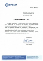 Referencja od firmy Warbud S.A.