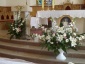Gołdap Kwiaciarnia  Wrzos  Firma Handlowa - Kompozycje kwiatów do kościoła