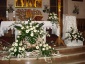 Gołdap Kwiaciarnia  Wrzos  Firma Handlowa - Kompozycje kwiatowe do kościoła