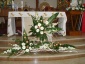 Kwiaty do kościoła Kompozycje kwiatów do kościoła - Gołdap Kwiaciarnia  Wrzos  Firma Handlowa