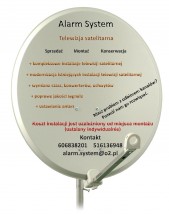 Telewizja SAT/DVBT - Alarm System Łomża