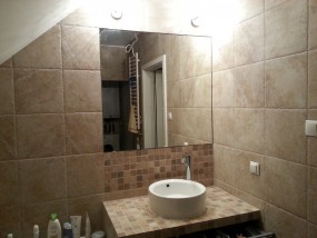 Lustro na wymiar do łazienki - Modern Glass - usługi szklarskie Konstantynów Łódzki