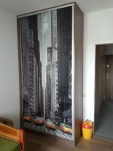 Szkło z grafiką, fototapetą na drzwi szafy - Modern Glass - usługi szklarskie Konstantynów Łódzki